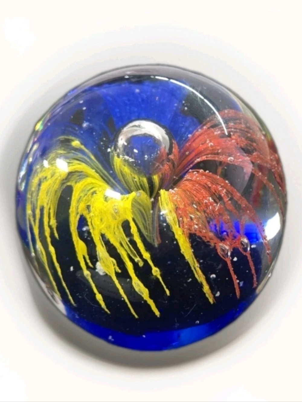 Vintage Murano swirl glass
